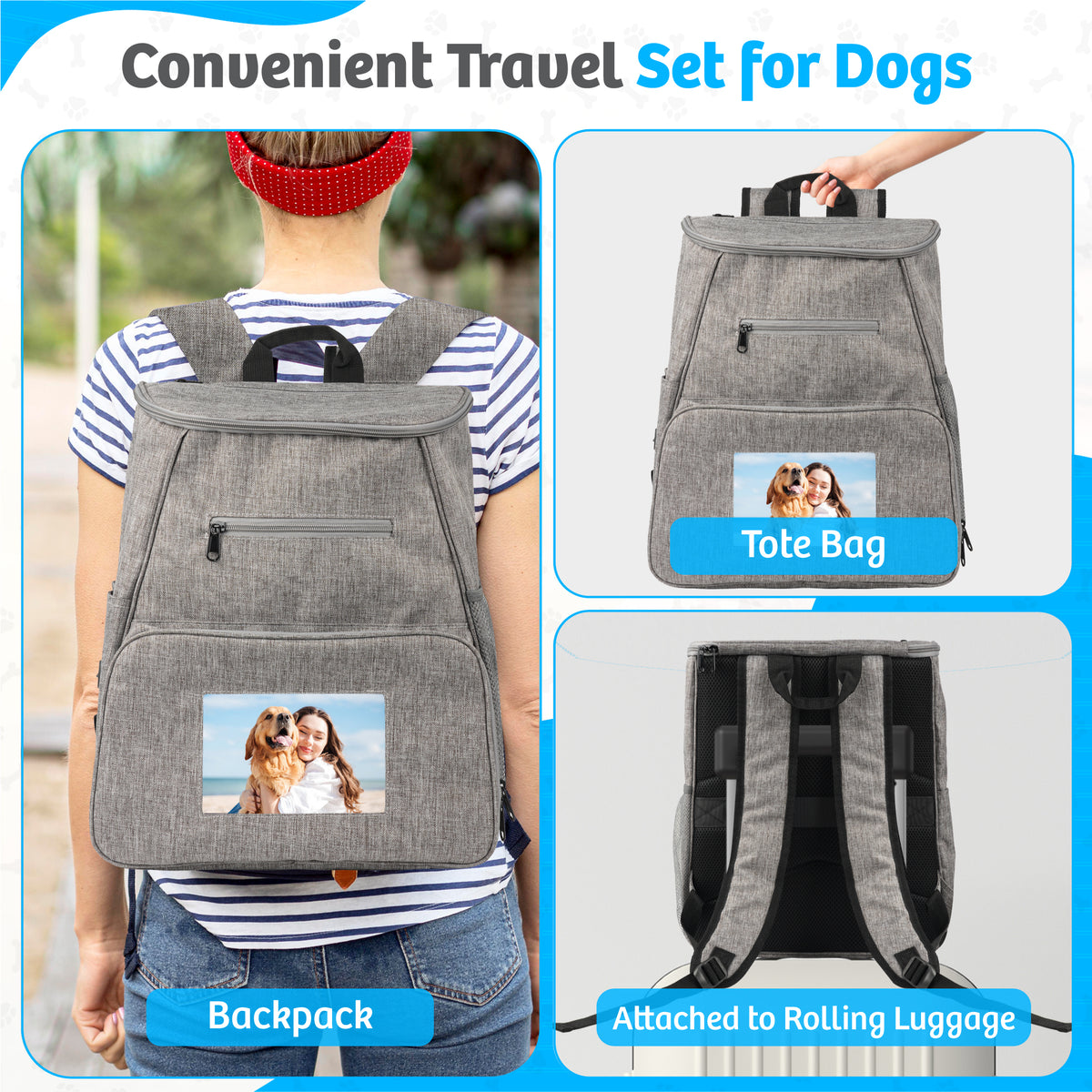 Pet Travel Bag - 50% off applied at checkout